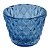 CJ DE CASTICAIS DE VIDRO AZUL  4PCS 7,5CM X 6CM - Imagem 1