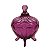 POTE DE VIDRO ROXO - Imagem 1