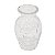 VASO DECORATIVO EM VIDRO TRANSPARENTE 7,5CM X 12CM - Imagem 1