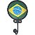CABIDEIRO DE FERRO BRASIL - 13 CM - Imagem 1