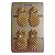 CJ DE PORTAGUARDANAPOS DOURADO 5CM X 3CM X 4,5CM - Imagem 1