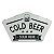 PLACA DECORATIVA EM METAL COLD BEER 55,5CM X 0,9CM X 36CM - Imagem 1