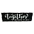 PLACA DECORATIVA EM METAL TOGETHER 49CM X 0,6CM X 15CM - Imagem 1
