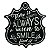 PLACA DECORATIVA EM METAL SMILE 26,5CM X 0,6CM X 30,2CM - Imagem 1