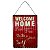 PLACA DECORATIVA DE METAL 24,8CM X 0,6CM X 35CM - Imagem 1