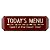PLACA DECORATIVA DE METAL 39,5CM X 0,6CM X 12,30CM - Imagem 1