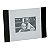 PORTA RETRATO DE ALUMINIUM NATURAL - 10 X 15 CM - Imagem 1