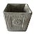 CACHEPOT DE CIMENTO 11,5CM X 11,5CMX 10,5CM - Imagem 1