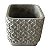 CACHEPOT DE CIMENTO 11CM X 11CM X 11CM - Imagem 1