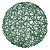 SOUSPLAT DE FIBRA NATURAL VERDE 38CM X 38CM X 0,1CM - Imagem 1