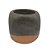 CACHEPOT EM CIMENTO E COBRE  1 PECA D9,5CM X 9,2CM - Imagem 1