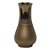 VASO DECORATIVO DE CERAMICA DOURADO 11,3CM X 11,3CM X 21,5CM - Imagem 1