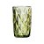 CJ DE COPOS DE VIDRO VERDE  6 PCS 8CM X 12,8CM  340ML - Imagem 1