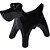 ANIMAL DECORATIVO - CACHORRO PRETO - Imagem 1