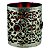 CASTICAL DE METAL VERMELHO 7,5CM X 7,5CM X 8,5CM - Imagem 1