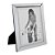 PORTA RETRATO EM VIDRO E METAL PRATEADO 24,5CM X 26,5CM X 1C - Imagem 1