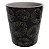 CACHEPOT DE CERAMICA COSTELA DE ADAO PRETO 12,8CM X 12,8CM X - Imagem 1
