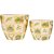 CJ DE CACHEPOTS DE CERAMICA - 2 PCS - Imagem 1