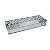BANDEJA ESPELHADA DE METAL PRATA 33CM X 20CM X 5CM - Imagem 1