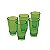 CJ DE COPOS ACRILICO VERDE 6 PCS GRANDE - Imagem 1