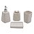 KIT PARA BANHEIRO DE CERAMICA 4 PCS - Imagem 1