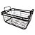 CESTA DE METAL PRETO 30CM X 20,5CM X 12,5CM - Imagem 1