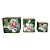 CJ DE CACHEPOTS DE CERAMICA FLAMINGO  3 PCS 13,3CM X 13,3CM - Imagem 1