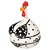GALINHA DECORATIVA DE CERAMICA - Imagem 1