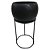 CACHEPOT DE CERAMICA COM SUPORTE DE METAL 16CM X 12,5CM - Imagem 1