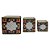 CJ. DE CACHEPOTS DE CERAMICA VERDE - 3 PCS - Imagem 1