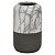 VASO DE CERAMICA MARMORIZADA 12,5CM X 12,5CM X 20,8CM - Imagem 1