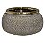 CACHEPOTS DE CERAMICA BEGE E DOURADO - Imagem 1