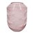 VASO DE VIDRO TRANSPARENTE ROSA 16CM X 16CM X 22CM - Imagem 1
