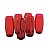 CJ DE COPOS DE ACRILICO VERMELHO 6 PCS GRANDE - Imagem 1