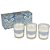 VELA DECORATIVA COPO NA CAIXA - 3 PCS - Imagem 1