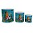 CJ DE CACHEPOTS DE CERAMICA DE ARARA  3 PCS G 13CM X 13,5CM - Imagem 1