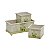 CJ DE CACHEPOTS DE FERRO - 3 PCS - Imagem 1