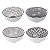 CJ DE BOWLS DE CERAMICA  4 PCS 11,5CM X 5,5CM 200ML - Imagem 1