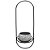 CACHEPOT DE CERAMICA COM SUPORTE DE METAL 12CM X 8,5CM - Imagem 1