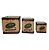 CJ DE CACHEPOTS DE CERAMICA  3 PCS 13,3CM X 13,3CM X 12,5CM - Imagem 1