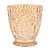 CJ DE CASTICAIS DE VIDRO AMBAR  6PCS 22CM X 14,5CM X 8CM - Imagem 1