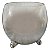 VASO DE VIDRO DEGRADE TRANSPARENTE E PRATA - Imagem 1