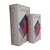 CONJ. DE CAIXAS LIVRO EM MADEIRA DESIGN AT HOME BRANCO  2 PC - Imagem 1