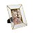 PORTA RETRATO EM METAL E VIDRO 21CM X 26CM X 3,5CM - Imagem 1