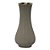 VASO DECORATIVO DE CERAMICA CINZA E DOURADO 13,8CM X 13,8CM - Imagem 1