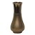 VASO DECORATIVO DE CERAMICA DOURADO 13,8CM X 13,8CM X 28,5CM - Imagem 1