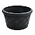 VASO DE FIBER CLAY PRETO - Imagem 1