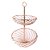 FRUTEIRA DE METAL COBRE 27CM X 34CM - Imagem 1