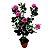 PLANTA ARTIFICIAL ROSEIRA 47CM X 36CM X 88CM - Imagem 1