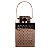 LANTERNA DECORATIVA EM ACO INOX BRONZE 13,5CM X 13,5CM X 21C - Imagem 1